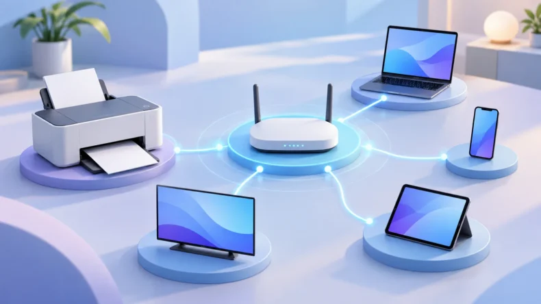 Как подключить принтер к Wi‑Fi и печатать без кабеля